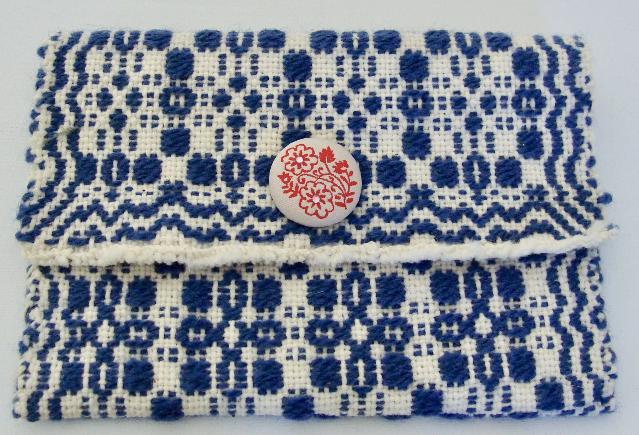 Miniature Overshot Pouch — FLORA & FIBER